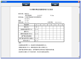 出口型单双绳随动式新快猫成人污App自动探伤系统报告表